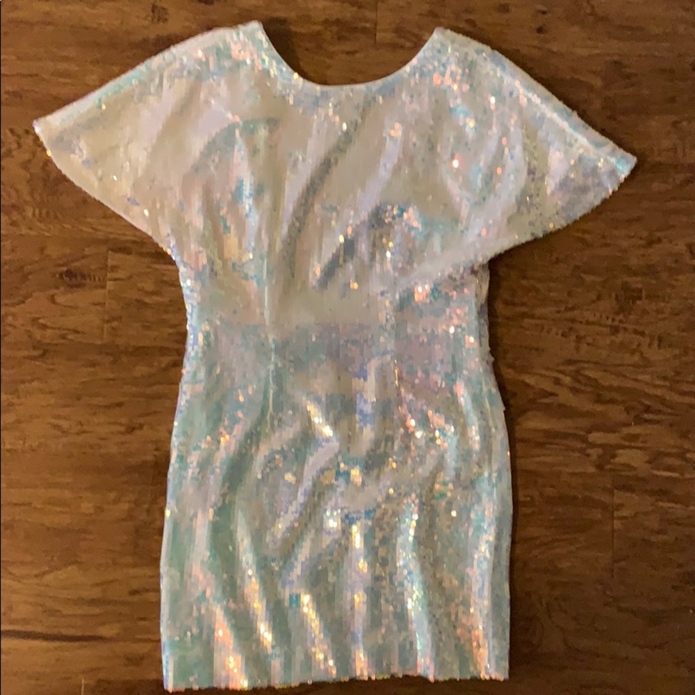 NBD revolve Sequin Lyla mini dress